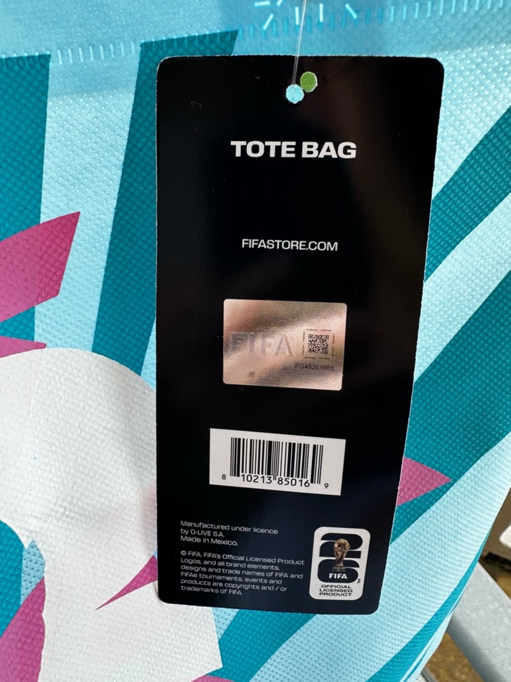 FIFA World Cup 2026 Miami Official Licensed Reusable Tote Bag NWT ⚽️ - Picture 4 of 7